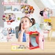 image 5 of Electronic Money Bank for Kids Pink Password & Fingerprint Toy ATM Piggy Bank Secure, Fun & Educational Savings Box