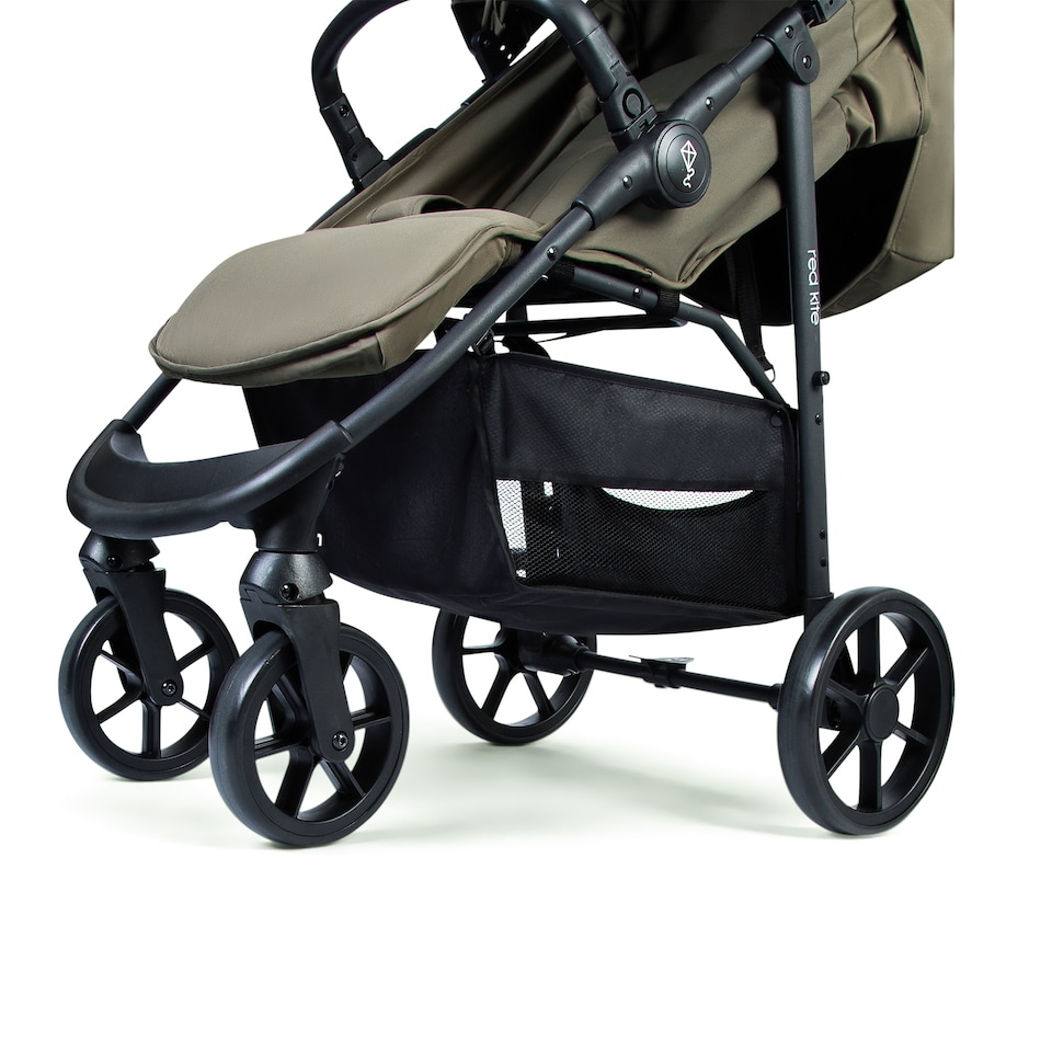 image 1 of Red Kite Push Me Urbana Four-wheel Stroller | Green | Khaki | One Size | 1
