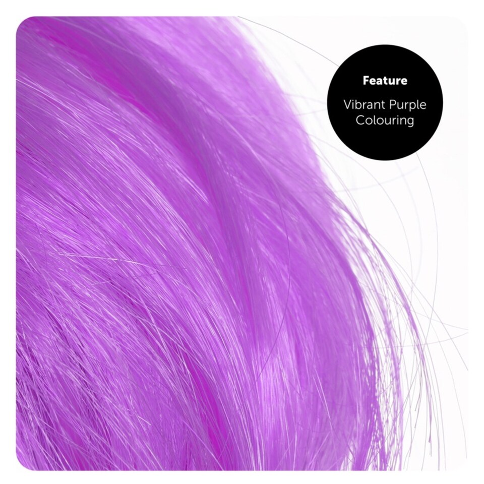 image 1 of Dark Purple Bob Wig | Purple | 1