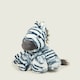 image 3 of Warmies Plush Zebra Microwavable Weighted Teddy with French Lavender Scent, Hot or Cold for Cool Relaxation and Warm Relief