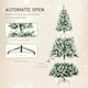 image 10 of HOMCOM 6FT Artificial Christmas Tree Xmas Indoor Decoration, Automatic Open