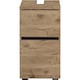 image 4 of Alby Midi Cabinet with 4 Doors White White | White/Honey
