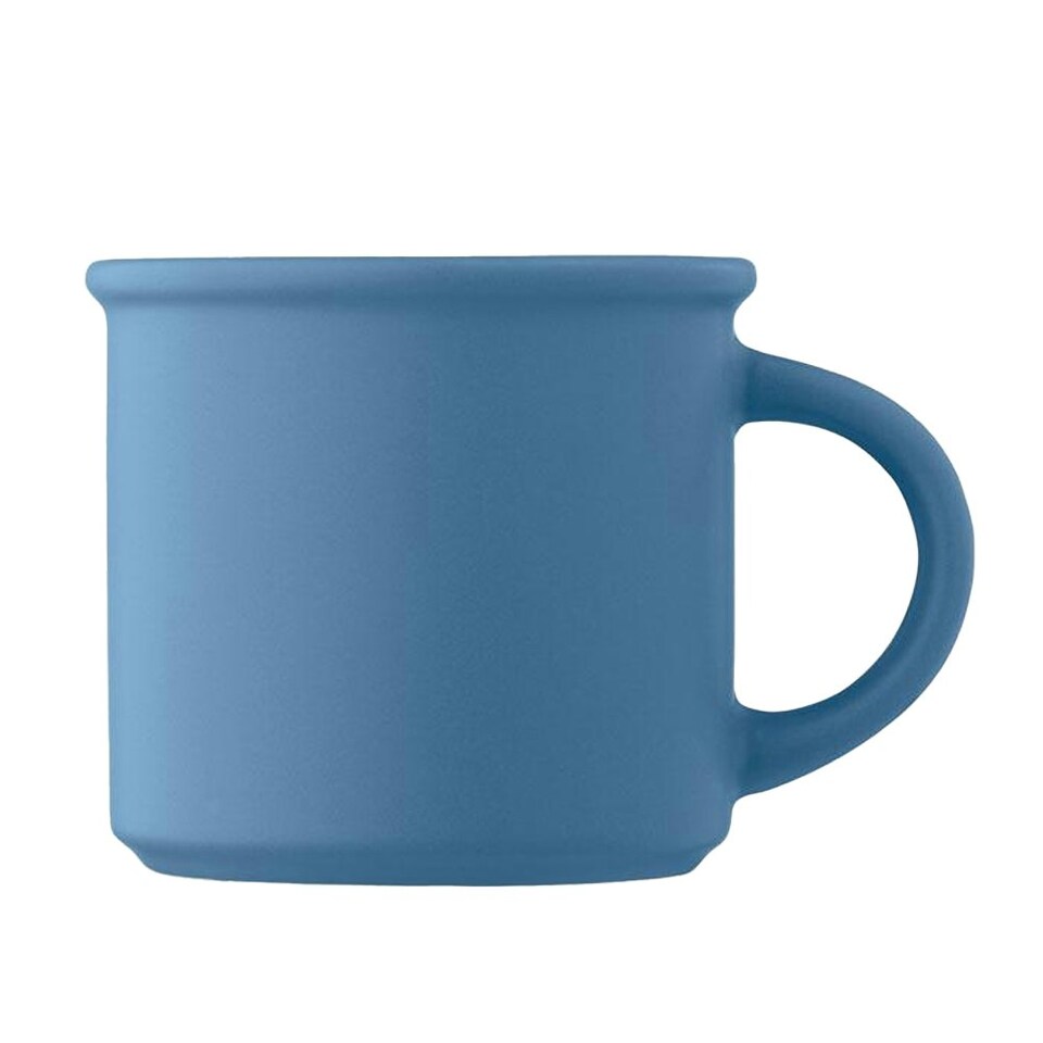 image 1 of MidOcean Cupage Matte Ceramic 300ml Mug - Blue - One Size