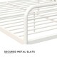 image 5 of Millie Metal Bed White, King Size