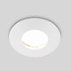 image 2 of ValueLights Fire Rated Downlight Fire Rated IP65 Gloss White Downlight and GU10 Spotlight LED 5W Warm White 3000K Bulb | White