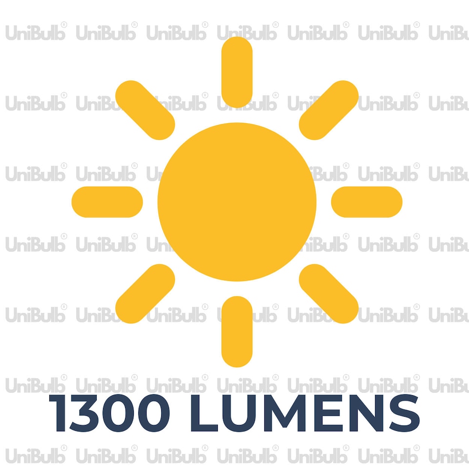 image 1 of UniBulb Infra-Red Heater Lamp Light Bulb E27 1300lm 250W 2700K - Pack of 1 | Clear | Infra Red | 1