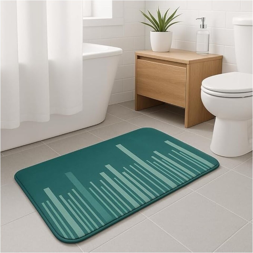image 1 of Blue Canyon Berkeley Mat Green Durable Anti Slip Indoor Outdoor Floor Mat