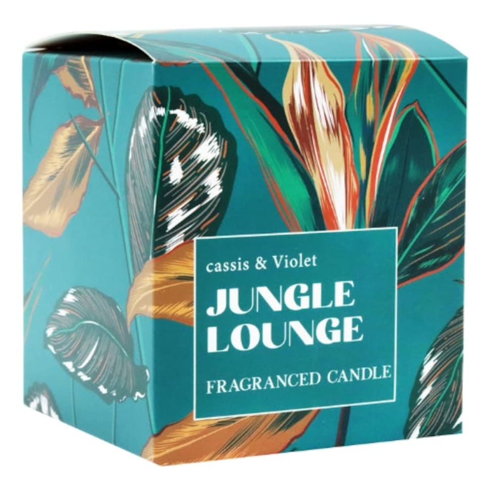 Copenhagen Candle Jungle Cassis & Violet Boxed Candle Set 3 x 200g | Blue | L | 1