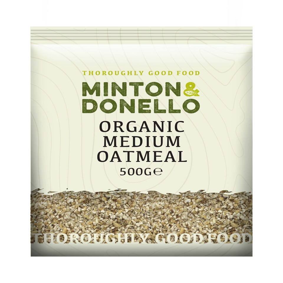 image 1 of Minton & Donello Organic Medium Oatmeal 6 x 500g | Multi
