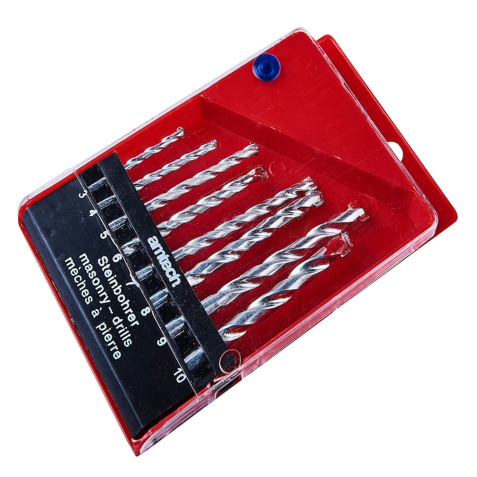 8 Piece masonry drill bit set - F1750