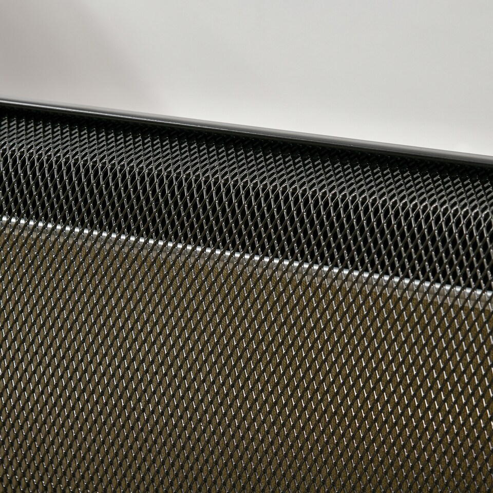 image 1 of HOMCOM Mica Electric Space Heater, Portable Heater for Home with 2 Heat Settings, Living Room, Study, Garage, Adjustable Temperature 18-30C, 1000W2000W, Black