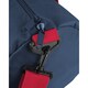 image 3 of Bagbase Plain Varsity Barrel / Duffle Bag (20 Litres) - French Navy/Classic Red - One Size