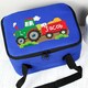 image 6 of Personalised Tractor Blue Lunch Bag