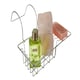 image 2 of Dara Chrome Wire Over Side Bath Rack Silver