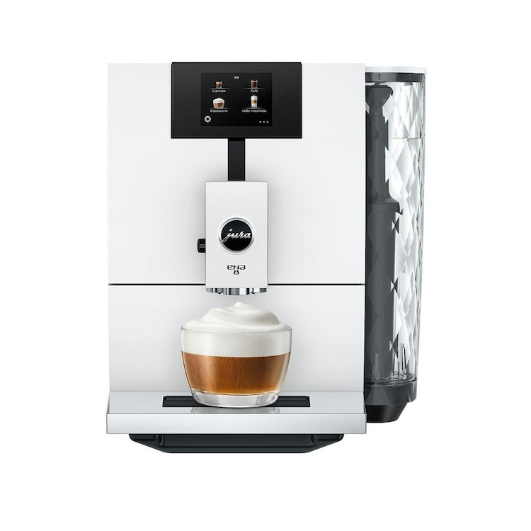 Jura 15509 Ena 8 Bean To Cup Coffee Machine (2022) - Nordic White
