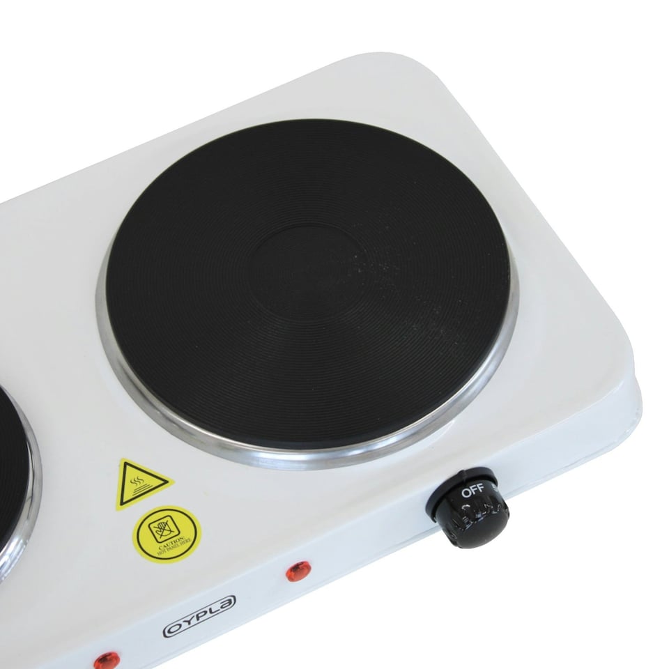 image 1 of Oypla 2.5Kw Electric Portable Kitchen Double Hot Plate