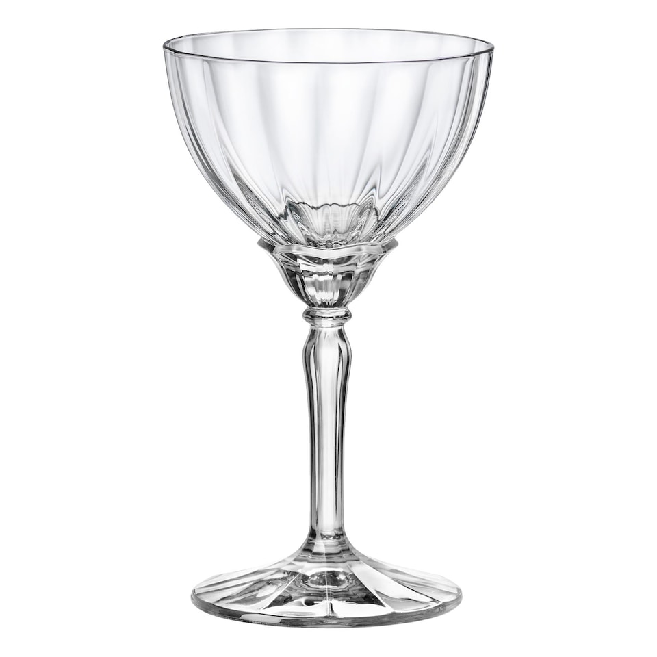 image 1 of Bormioli Rocco Florian Champagne Cocktail Saucers - 240ml - Clear - Pack of 6