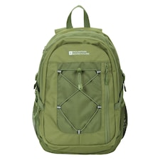 Mountain Warehouse Peregrine Logo Backpack - Green - One Size