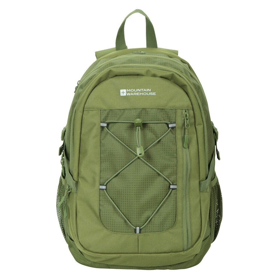 Mountain Warehouse Peregrine Logo Backpack - Green - One Size