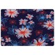 image 1 of Red, White & Blue Flower Print (Rug) Multi | Small: 60x110cm