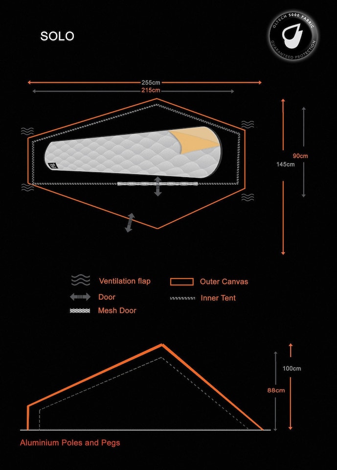image 1 of Solo 1 Berth Tent