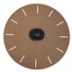image 2 of Interval Wooden Wall Clock - 60cm Brown