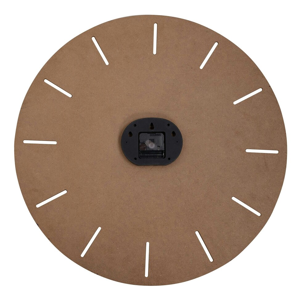 image 1 of Interval Wooden Wall Clock - 60cm Brown
