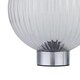image 4 of Betchley - Battery Operated Chrome Lamp with Clear Glass Chrome | Clear