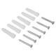 image 8 of 3 Piece Floating Wall Shelf Set | Black | Black & Set of 6 | 6