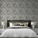 image 2 of Muriva Elysian Marble Wallpaper - Black/Gold - 10m x 0.5m Black