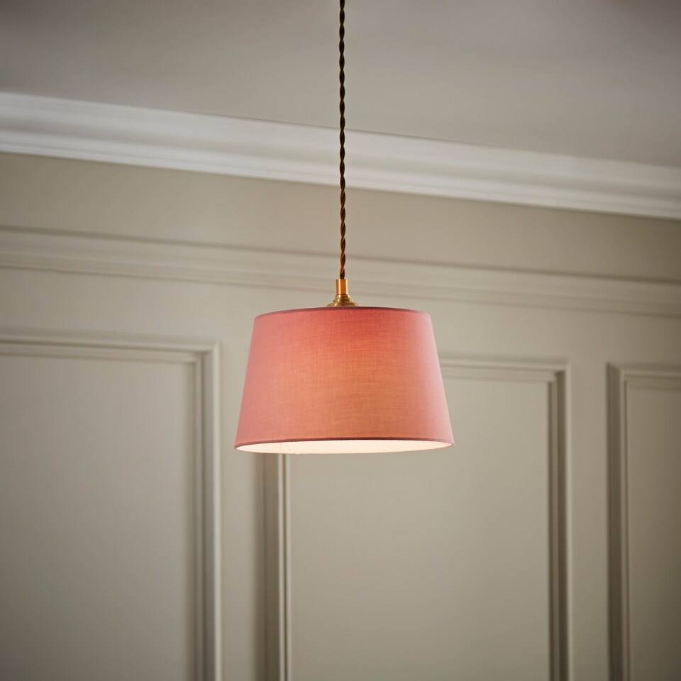 image 1 of ValueLights Aspen Large Green Taper Ceiling Shade