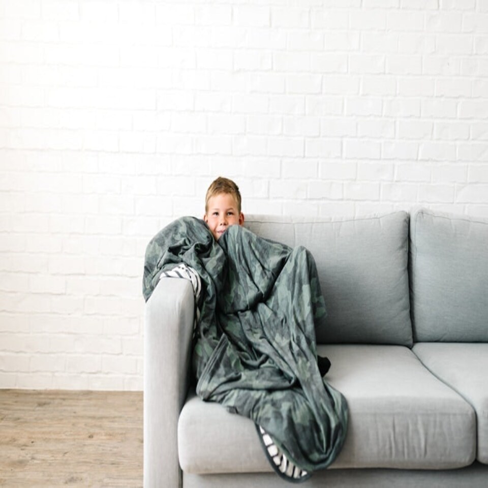 image 1 of Copper Pearl 3 Layer Jumbo Quilt Hunter