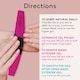image 4 of Mylee Half Moon Nail Files (Pack of 3)