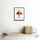 image 2 of Burlesque Moulin Rouge Vintage Ad Paris Girls 9x7" Black Framed Wall Art Print