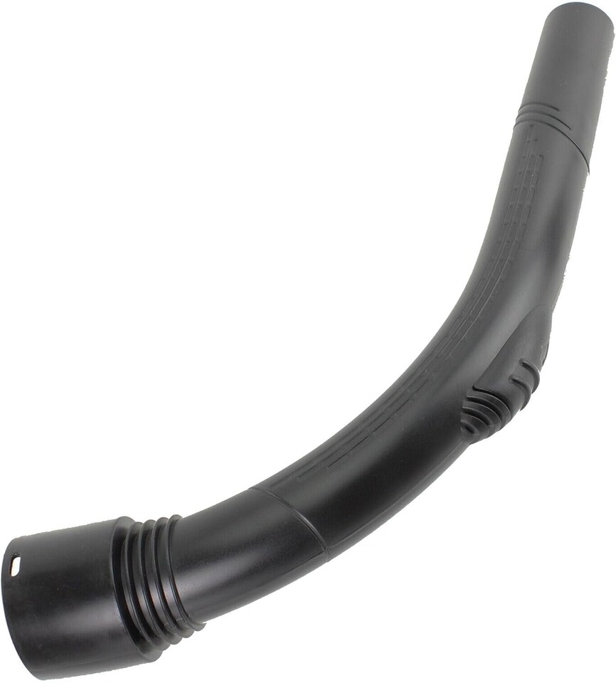 image 1 of SPARES2GO Curved End Suction Hose Handle compatible with Karcher Vacuum Cleaner (35mm)