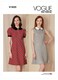 image 1 of Vogue 1822 Paper Sewing Pattern – Women’s Dress, Size B5 (8–10–12–14–16), Easy