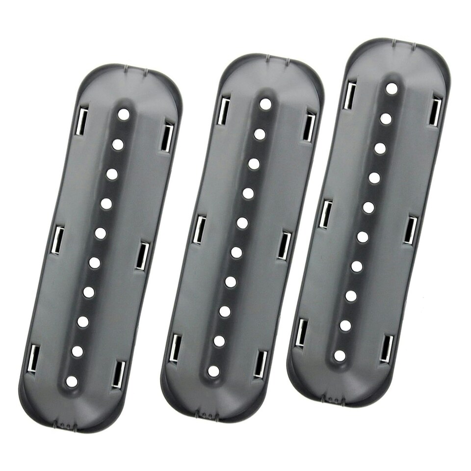 image 1 of SPARES2GO 10 Hole Drum Paddle Lifter Arm for Hotpoint Washing Machines (183 x 53 x 38mm, Pack of 3)
