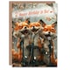 image 1 of Three Cute Foxes Singing Fun Woodland Animal Birthday Card