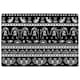 image 1 of Heiroglyphs on Black (Rug) Black | Medium: 80x150cm