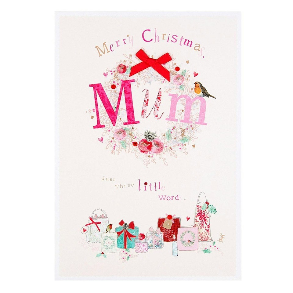 image 1 of Hallmark Mum Christmas Card 'So Wonderful'