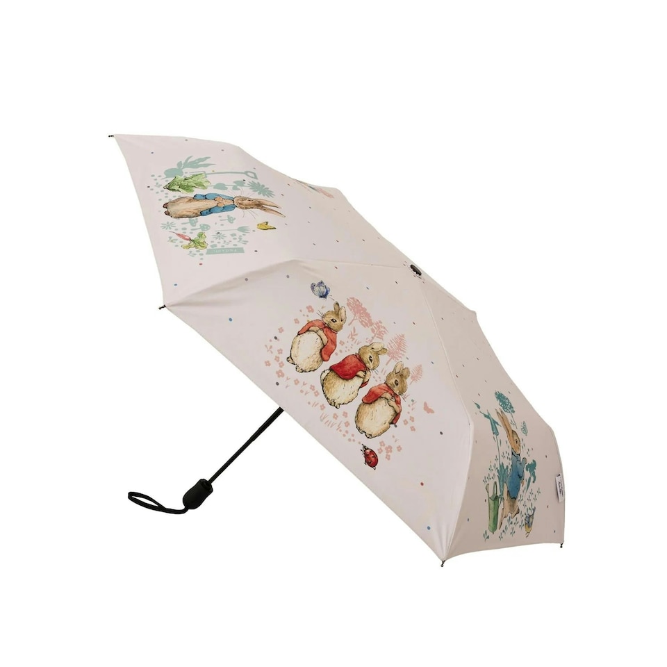 Signare Automatic Folding Umbrella Windproof UV Protection Peter Rabbit | Multi