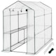 image 1 of Greenhouse - 4 shelf levels, tarpaulin cover, 186 x 120 x 190 cm
