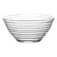 image 1 of LAV Derin Glass Serving Bowl - 23cm - Clear Clear