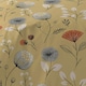 image 4 of Copenhagen Home Olia Floral Print Ochre Reversible Duvet Cover and Pillowcase Set - King Size