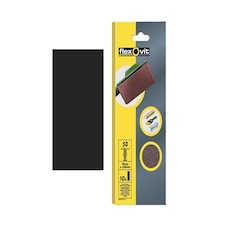 Flexovit 1/3 Sanding Sheets Plain Medium Grit (Pack Of 10)