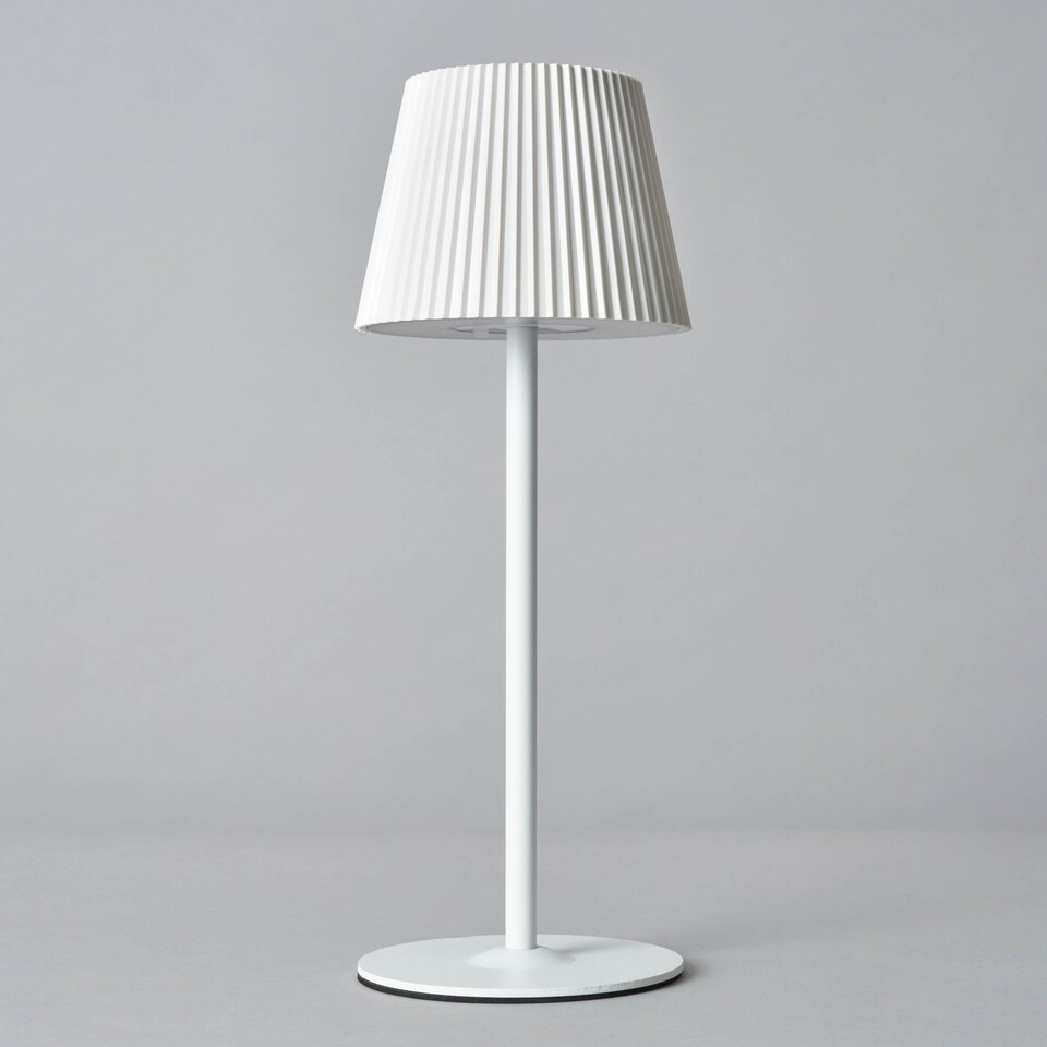 image 1 of BHS Esther Rechargeable Table Lamp | White | White | 1