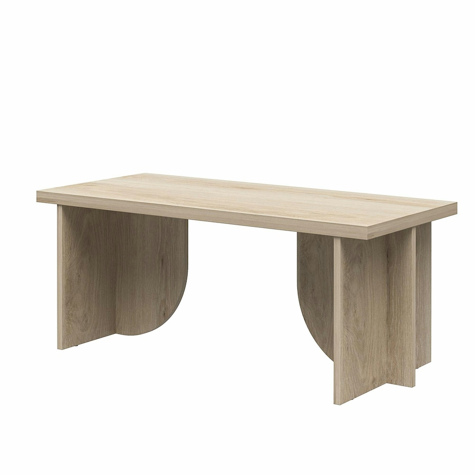 image 1 of Voler Coffee Table Light Oak Look Brown | Light Oak