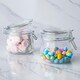 image 2 of Nicola Spring Heart Glass Storage Jars with Labels - 500ml - Clear Seal - Pack of 6