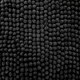 image 6 of Chenille Bobble Bath Mat Non-Slip 60 x 90cm - Black