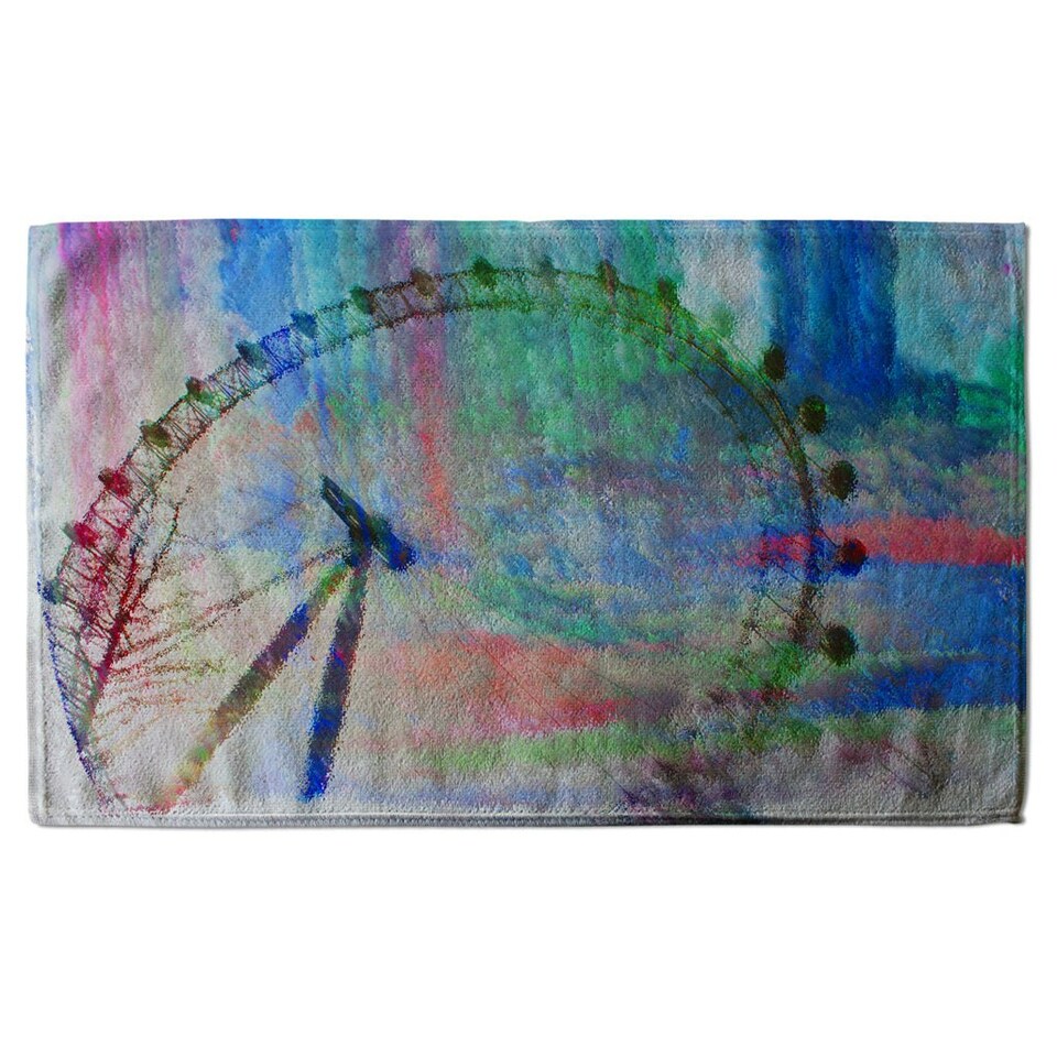 image 1 of london eye (Kitchen Towel)